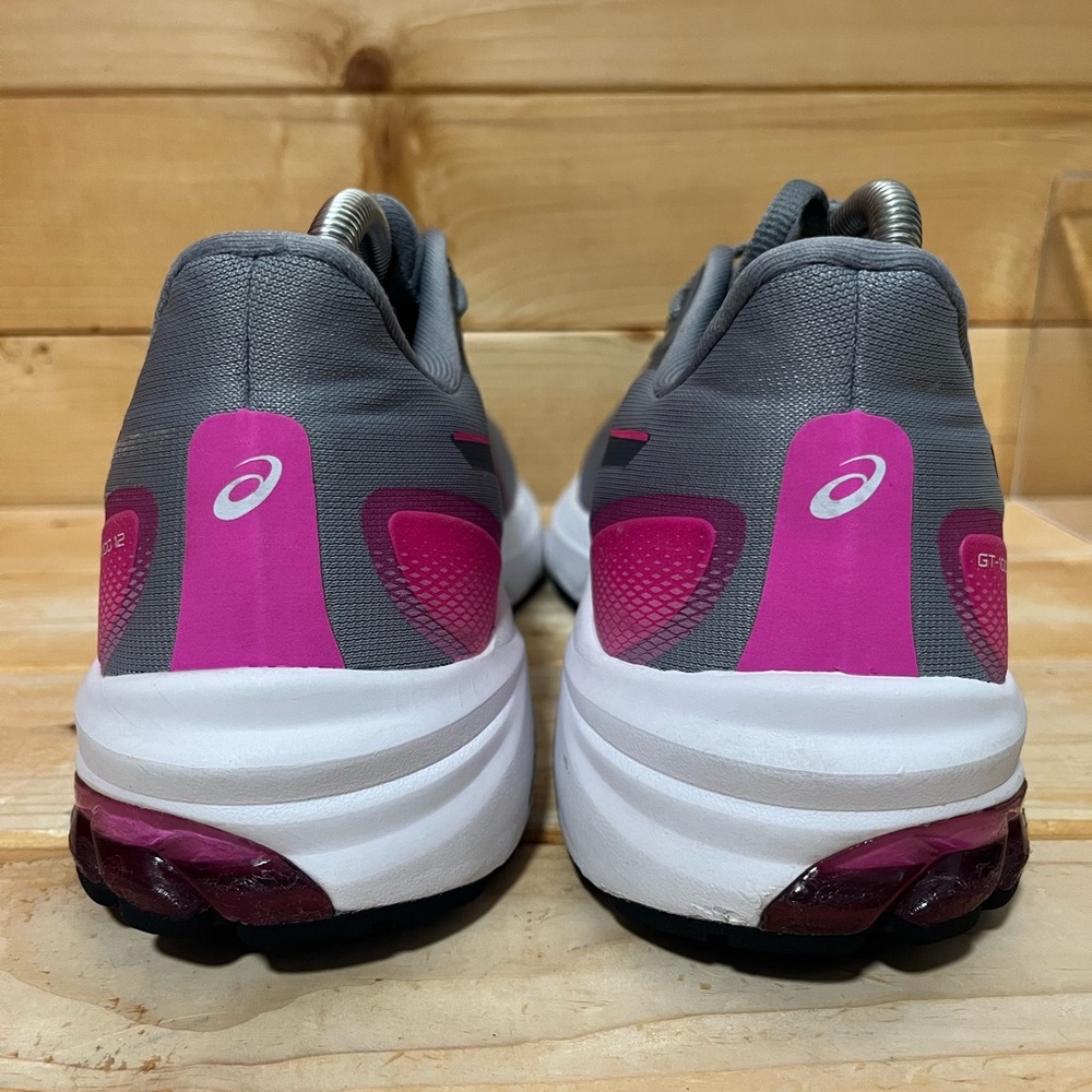 Asics GT-1000 12 Grey Pink Athletic shoes - 1012B450 - Womens size 10 - Picture 5 of 9